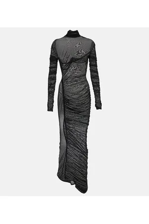 MUGLER Maxikleid
