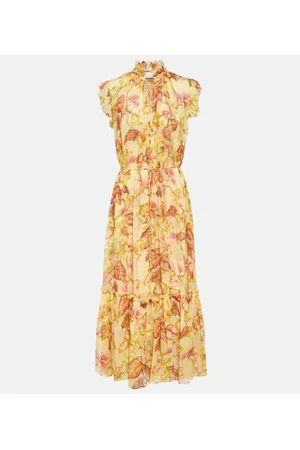 ZIMMERMANN Midikleid Matchmaker aus Georgette