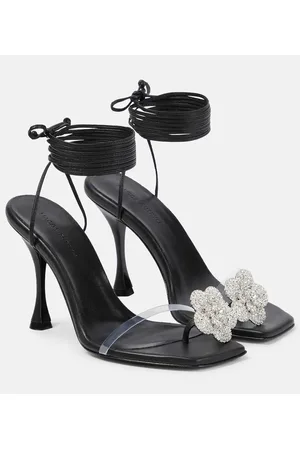 MAGDA BUTRYM Verzierte Sandalen aus Leder