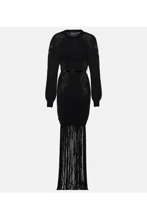 Costarellos Kleid aus Häkelstrick