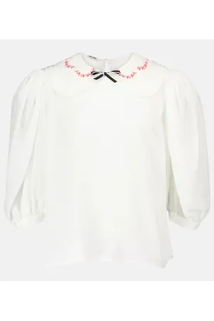 Miu Miu Top aus Seide