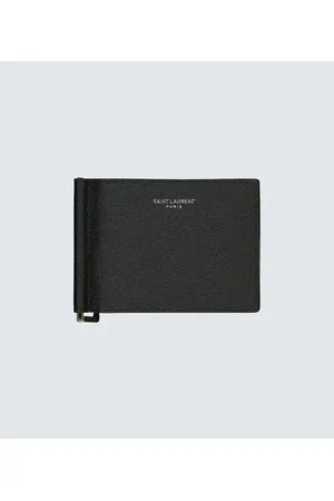 Saint Laurent Kartenetui aus Leder