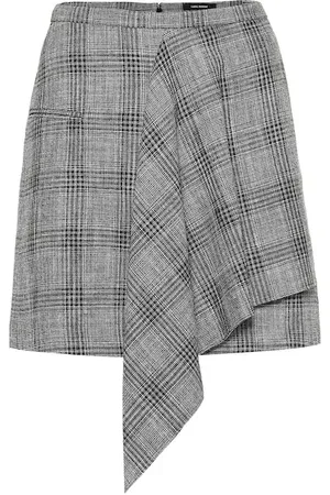 Isabel Marant Minirock Doleyli aus Baumwolle und Wolle