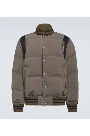 SACAI Bomberjacke mit Leder