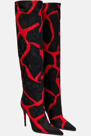 Dolce & Gabbana Stiefel aus Jacquard