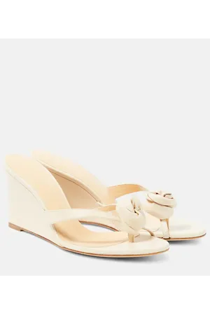 MAGDA BUTRYM Wedge-Sandalen aus Leder