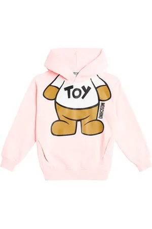Moschino Hoodie Teddy Bear aus Baumwoll-Jersey