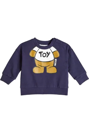 Moschino Baby Sweatshirt aus Baumwoll-Jersey
