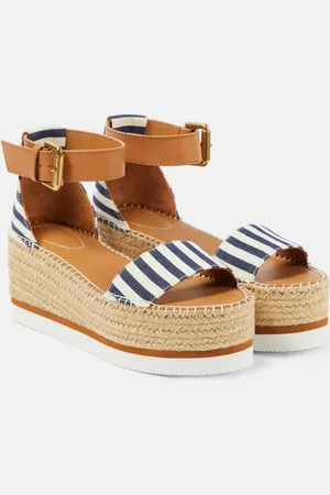See by Chloé See By Chloé Espadrille-Sandalen Glyn aus Canvas