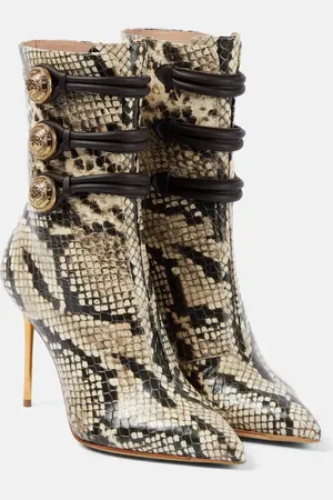 Balmain Ankle Boots Alma aus Leder