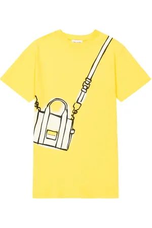 Marc Jacobs Bedrucktes Kleid aus Baumwoll-Jersey