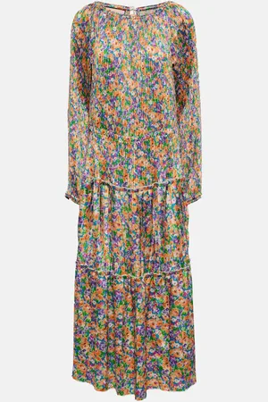 Plan C Bedrucktes Midikleid