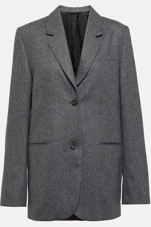 Totême Jacke aus einem Wollgemisch