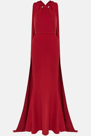 Safiyaa Robe Lilien aus Crêpe
