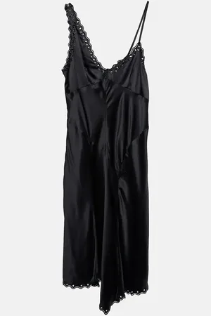Isabel Marant Besticktes Midikleid Ayrich aus Seide