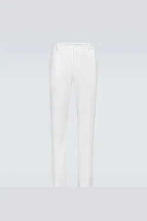 Dolce & Gabbana Gerade Hose aus einem Leinengemisch