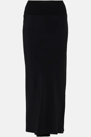 Rick Owens Midirock aus Jersey