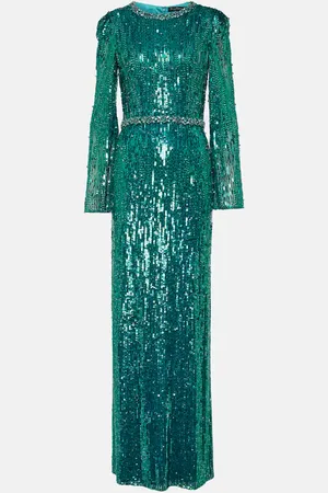 Jenny Packham Robe mit Pailletten