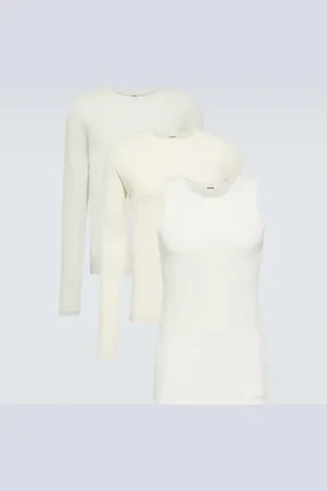 Jil Sander Set aus Top und zwei Longsleeves