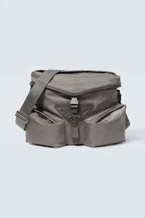 Prada Messenger Bag aus Re-Nylon mit Leder
