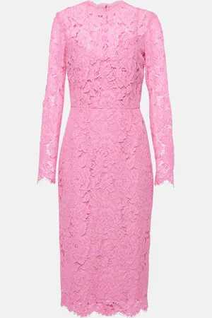 Dolce & Gabbana Midikleid aus Spitze