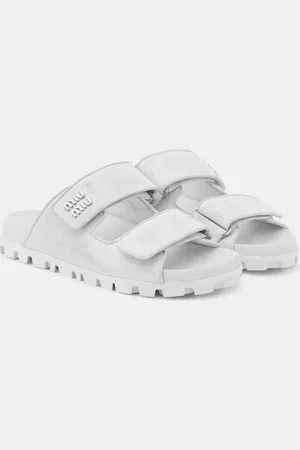 Miu Miu Sandalen aus Leder