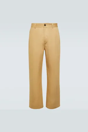 Marni Gerade Hose aus Baumwoll-Gabardine