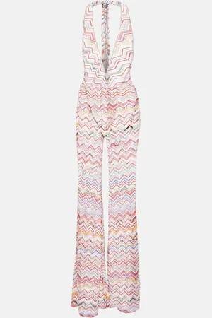 Missoni Jumpsuit aus Häkelstrick
