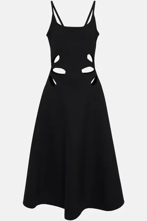 Christopher Kane Midikleid mit Cut-outs