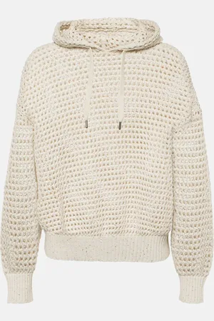 Brunello Cucinelli Hoodie aus einem Baumwollgemisch