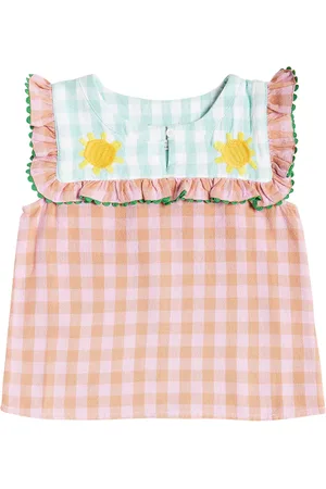Stella McCartney Besticktes Top aus Baumwolle
