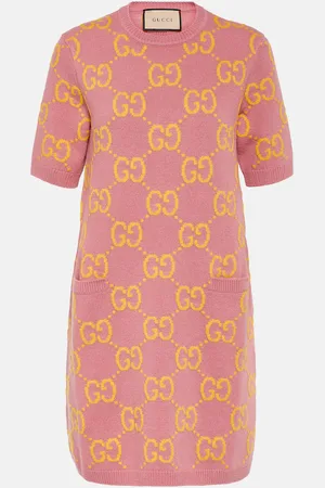 Gucci Minikleid GG aus Wolle