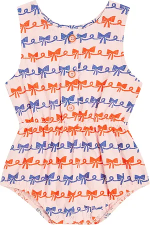 Bobo Choses Baby Spieler Ribbon Bow aus Baumwolle
