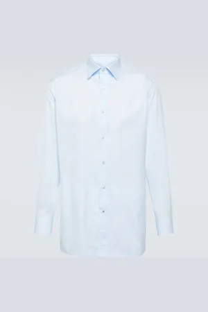 Loro Piana Oxford-Hemd aus Baumwollpopeline