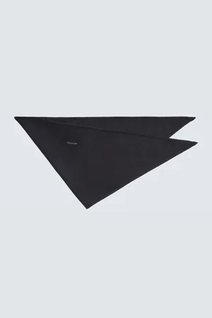 Loro Piana Schal Yuzawa aus Kaschmir mit Leder