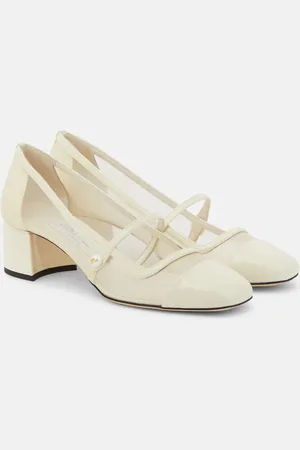 Jimmy Choo Bridal Mary-Jane-Pumps Elisa 45 mit Lackleder