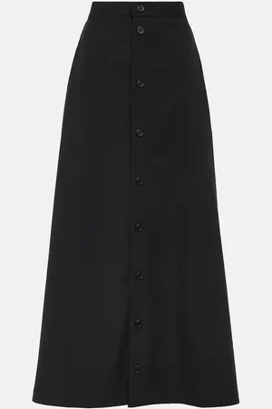 Balenciaga Maxirock aus Wolle