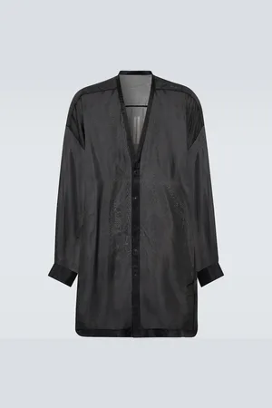 Rick Owens Hemd Larry aus Seide