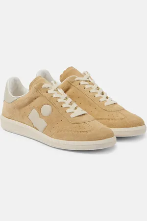 Isabel Marant Sneakers Bryce aus Veloursleder mit Leder