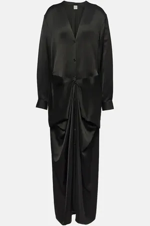 Totême Maxikleid aus Satin
