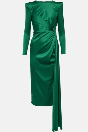 ALEX PERRY Midikleid aus Crêpe