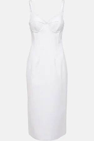 Sportmax Midikleid aus Baumwolle