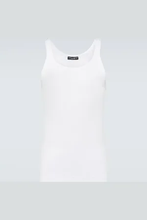 Dolce & Gabbana Top aus Baumwoll-Jersey