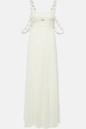 Self-Portrait Bridal Maxikleid aus Chiffon