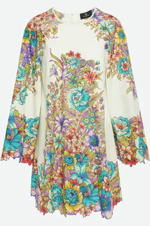 Etro Minikleid aus Baumwollpopeline