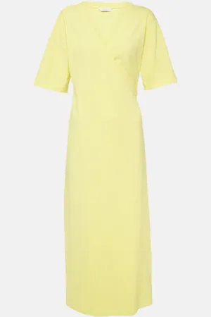 Max Mara Midikleid Pisano aus einem Baumwollgemisch