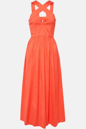 Max Mara Midikleid Stelvio aus einem Baumwollgemisch