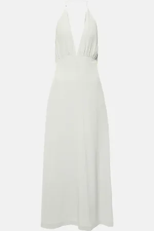Totême Maxikleid aus Crêpe de Chine aus Seide