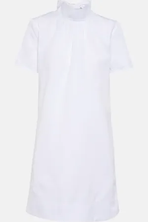 Staud Minikleid Ilana aus einem Baumwollgemisch