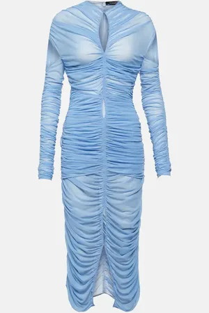 MUGLER Midikleid aus Mesh